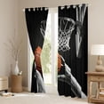 thumbnail image 3 of Erosebridal Boys Basketball Black Out Curtains, Sport Curtains Pack of 2 (42x63 Each) for Kids and Teens, 3 of 6