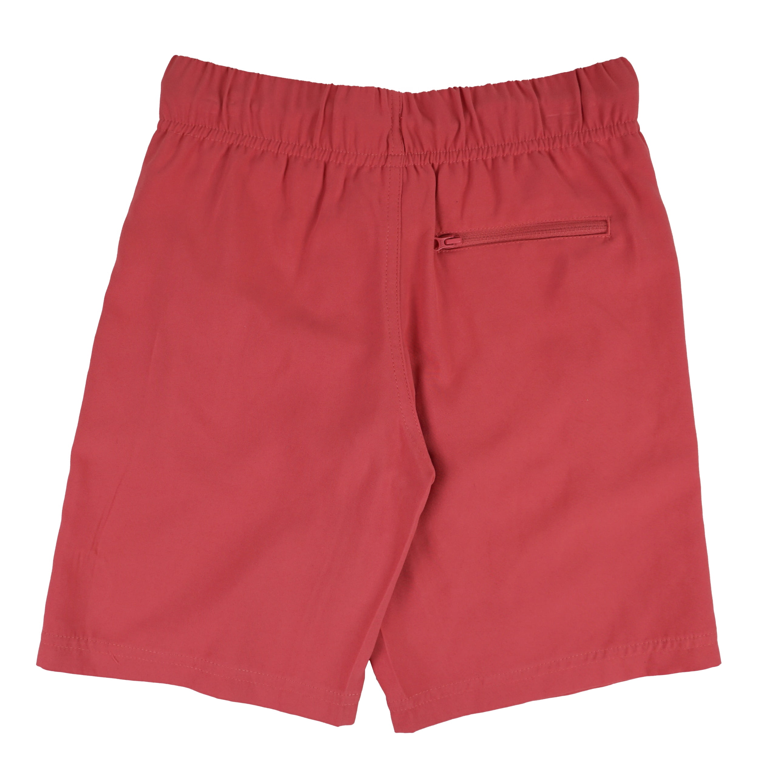 Maui and Sons Deep Coral Boy's Swim Trunks Classic Quick Drying Pool Shorts Inspired by California Surf Culture & Designed for Everyday Comfort