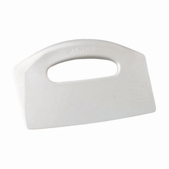 Remco Bench Scraper,Poly,White,8 1/2 x 5 In 69605