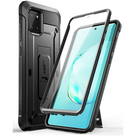 SUPCASE Unicorn Beetle PRO Series Phone Case for Samsung Galaxy Note 10 Lite, Full-Body Rugged Holster Case with Built-in Screen Protector for Samsung Galaxy Note 10 Lite 2020 (Black)