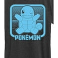 thumbnail image 3 of Pokémon - Retro Synthwave Squirtle -  Women's Short Sleeve Graphic T-Shirt, 3 of 5