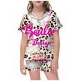 thumbnail image 1 of WEAIXIMIUNG Pajamas For Children Shirt And Pant Matching Set Sleepwear Set With Pockets For Christmas 10-11 Years, 1 of 4