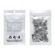 thumbnail image 4 of 100 Pack Mix No Repeat Silver Smooth Metal Charm Pendant DIY Collar Pulsera Colgante Fabricación de joyas y artesanía, Animal Charm Vhermosa LRWJ165, 4 of 4