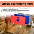 thumbnail image 3 of Router ABS Plastics Woodworking Engraving Machine Flip Board Milling And Slotting Tool Trimming Machine Woodworking Tool Multifunctional Router Table Insert Plate With 4 Rings, 3 of 7