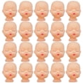 thumbnail image 2 of 20pcs DIY Doll Heads Keychain DIY Accessory Handmade Doll Heads DIY Doll Heads, 2 of 3