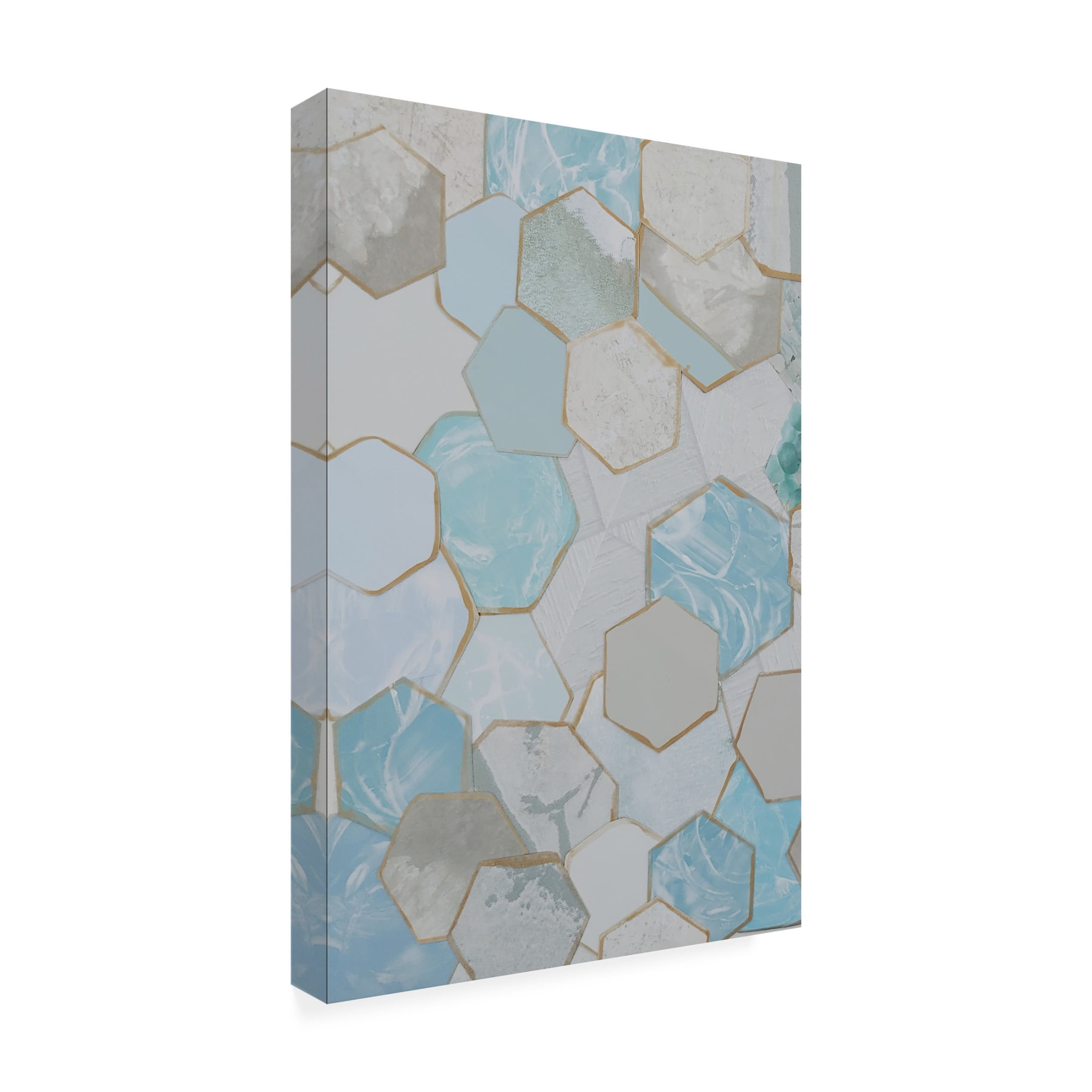 Trademark Fine Art Coco Good Mint Honeycomb I Canvas Wall Art