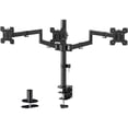 thumbnail image 1 of Soporte triple para monitor WALI M003S para pantallas de 13 a 27 pulgadas, negro, 1 of 9