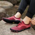 thumbnail image 4 of NOKIO Men's Sneakers Comfortable Wide Width Athlet𝗂c Shoes S𝗅ip On Elastic Adjuatable Strap Cycling Shoes Outdoor Sport Wading Shoes Lightweight Anti-S𝗅ip Swim Shoes, 4 of 6