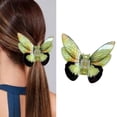 thumbnail image 2 of Osdhezcn Simulation Butterfly Hair Claw Elegant Hairpin Summer Temperament Hair Accessory, 2 of 20