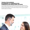 thumbnail image 3 of BT 5.3 Language Translator Earbuds,Two Way Translator Device With Mic, APP, 3 Translation Modes For 144 Languagesfor IOS, 3 of 8