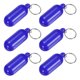 thumbnail image 1 of Uxcell 6-Pack Llavero Flotante para Navegación, Anillos de Llave a Prueba de Agua de Color Brillante para Deportes Acuáticos al Aire Libre [Azul], 1 of 1