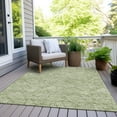 thumbnail image 6 of Addison Rugs Chantille Indoor/Outdoor Transitional Floral Green Washable Rectangle Rug, 8' x 10', 6 of 6