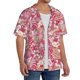 thumbnail image 2 of Balery Sweet Camisa Casual de Manga Corta con Botones para Hombre, Texturizada, Estilo Cubano, para Playa, Verano-X-Large, 2 of 5
