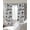 White Black, variant on Farmhouse Country Blackout Curtains for Bedroom/Living Room, Thermal Insulated Kitchen Curtains, Vintage Trees Rustic French Garden Birds Grommet Darkening Window Treatment Drapes 52"x72"x2