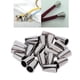 thumbnail image 4 of 20x Metal campana tapón cable cuerda cerraduras terminales de cierre cremallera extracción terminales para cordón/ropa para deportiva-tres gris perfecl Extremo del tope de bloqueo del cable, 4 of 8