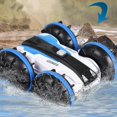 thumbnail image 5 of Amphibious Rc Car For Kids Remote Control Boat Waterproof Rc Monster Truck Stunt Car, 5 of 5
