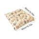 thumbnail image 3 of Cojín de asiento de felpa gruesa | Acolchado de poliéster suave y cálido | Estampado de pata de gato | 40 x 40 cm para oficina, hogar, comedor, silla, patio | Soporte cómodo para uso en interiores y, 3 of 6
