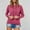 b-Hot Pink, variant on TIZNEN Women's Casual Solid Color Hooded Long Sleeve T Shirt With Drawstring And Pocket Comfortable Loose Fit Pullover Top For Womens Tops Tee Shirts Spandex Long Sleeve Long Sleeve Layering T