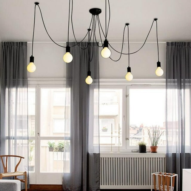 Lampe Suspendue, E27 110-220V Luminaire Suspendu LED Luminaire Moderne Qualité Supérieure