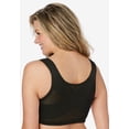thumbnail image 2 of Comfort Choice Women's Plus Size Front-Close Cotton Wireless Posture Bra, 2 of 6