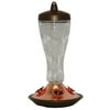 Better Homes and Gardens 32oz Etched Glass Hummingbird Feeder