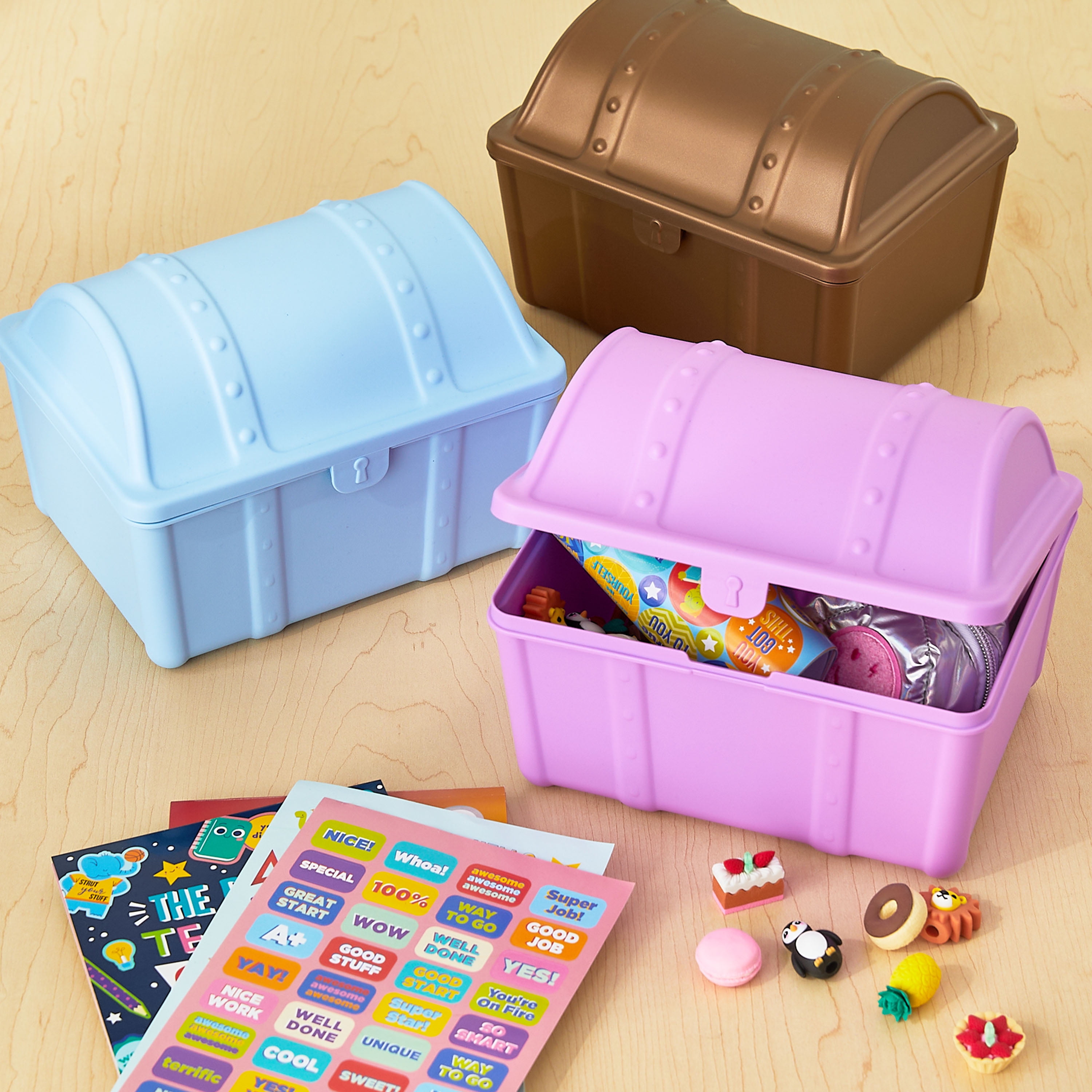 Pen+Gear Treasure Box, Desktop Organizer, 9