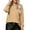 Khaki, variant on cfhntfmh Womens Sweaters Fall Fashion Trendy Long Sleeve Crewneck Plaid Sweater Knit Loose Pullover Sweater Tops（Khaki,Small)