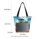thumbnail image 3 of Disketp Green Tractor Field for Women’s Casual Shoulder Tote Bag Cross-body Handbags for Shopping, Travel and Daily Use, 3 of 6