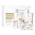 thumbnail image 1 of Rice Puree Skin And Moisturizing Six Piece Set Exfoliating Rice Cleansing Toner Rice Cleansing Scrub Cleansing And Moisturizing Facial Cleanser 300ml Nose Strips, 1 of 7