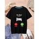 thumbnail image 1 of Girls MY BED IS CALLING... Graphic Short Sleeve T-shirt Comfy Tees Summer Clothes Gift, 1 of 5