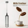 thumbnail image 1 of LYUMO Stainless Steel Electric Beater Milk Frother, 1 of 8