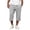 Gray, variant on Men's Pants Mens Work Pants Water Resistant Drawstring Waist Utility Pockets Straight Leg Loose Fit Quick Dry Relaxed Fit Comfortable Fit Zipper Fly Pull On Design