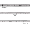 thumbnail image 2 of Metric Scale Ruler Quick Measurement Stainless Steel Scale Ruler Permanent Adhesive Self-Adhesive Ruler Cuttable Sticker Scale for Woodworking Engineering, 2 of 9