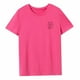 thumbnail image 3 of Camiseta para mujer Verano Tops Transpirable Cuello Redondo Camisa para Trabajo Camping Viajes S, 3 of 10