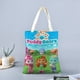 thumbnail image 2 of Tea Town Teddy Bears Bolso de tela con estampado de lienzo para mujer, bolsa de compras reutilizable y estética, con cremallera interior, regalo para mujer, 35 × 40 cm., 2 of 6