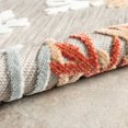 thumbnail image 6 of LR Home Coral Reef Hi-Low Coastal Gray Taupe Indoor Outdoor Area Rug, 6 of 8