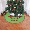 thumbnail image 2 of FMSHPON Panda Bear Forest Wildlife Xmas Christmas Tree Skirt Stand Mat for Holiday Party Decoration Indoor Outdoor 48 inches, 2 of 3