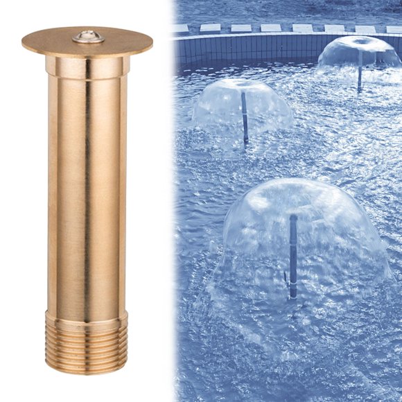 Full Copper 4/6 Inch Nozzle Semi Hemispherical Water Feature For Low Pressure And Fish Tanks,1 Nozzle Clearance