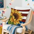 thumbnail image 4 of Pillow Cover Independence Day Star 4th Of July Flag Pillow Cover Cushion Cover Soft Pillow Cover Decorative Pillow Cover, 4 of 6