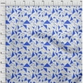 thumbnail image 4 of oneOone Viscose Chiffon Medium Blue Fabric Geometric Fabric For Sewing Printed Craft Fabric By The Yard 42 Inch Wide, 4 of 4