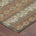 thumbnail image 3 of Addison Rugs Chantille Indoor/Outdoor Transitional Stripes Terracotta Machine Washable Rectangle Rug, 5' x 7'6", 3 of 8