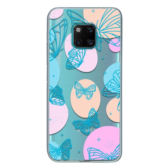 Funda Antigolpes InstaCase para Huawei Mate 20 Pro Mariposas Con Manchas