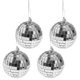 thumbnail image 2 of Decoración de árbol de Navidad de de Espejo de Navidad de 4pcs / 6pcs / 12pcs / 16pcs 4pcs 8cm Yotijar bolas de espejo de navidad, 2 of 8