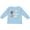 AE-Light Blue, variant on Inktastic Easter He Has Risen with Cross and Flowers Boys or Girls Long Sleeve Toddler T-Shirt
