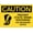 Warning Sign 4, variant on Caution Property Line Do Not Spray Sign 12 x 8 Inches - Rust-Free Aluminum, Outdoor Metal Tin Sign, Practical for Home, Business, Yard, Lawn