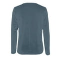 thumbnail image 5 of Womens Long Sleeve Tops Velvet Shirts For Cowl Neck Pleated Tops Elegant Fall Ruched Long Sleeve Blouse T Shirts For Women, 5 of 7
