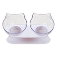 thumbnail image 1 of Comederos elevados para gatos con inclinación de 15 degree para perros pequeños Cuencos dobles, 1 of 9