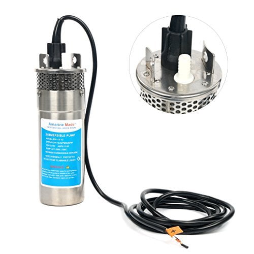 3.2GPM 24V Stainless Deep Well Water DC Pump/Alternative Energy Solar Battery 