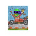 thumbnail image 2 of Race car Driver Win Visitor 751 Gold Standard Crushed Velvet Blanket, 2 of 5