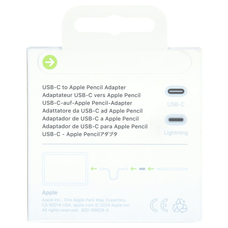 Apple USB-C to Apple Pencil Adapter - Walmart.com Apple USB-C to Apple Pencil Adapter - Walmart.com